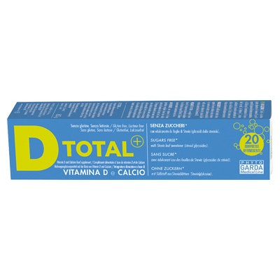 D Total+ Vitamina D E Calcio 20 Compresse