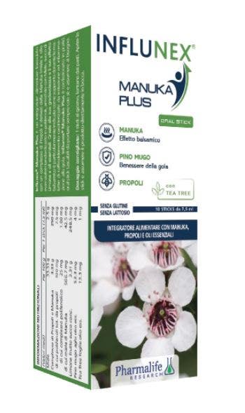 INFLUNEX MANUKA PLUS 10STICK