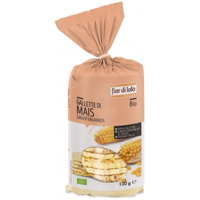 Fior di Loto Granfragranza Gallette Mais 130g