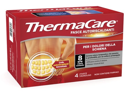 Thermacare Fasce Autoriscaldanti Schiena 4 Pezzi