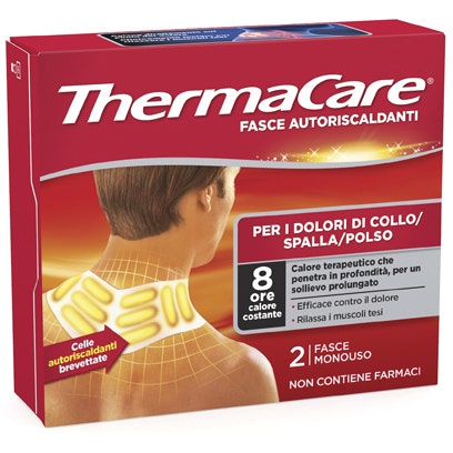 Thermacare Fasce Autoriscaldanti Collo Spalla Polso 2 Pezzi