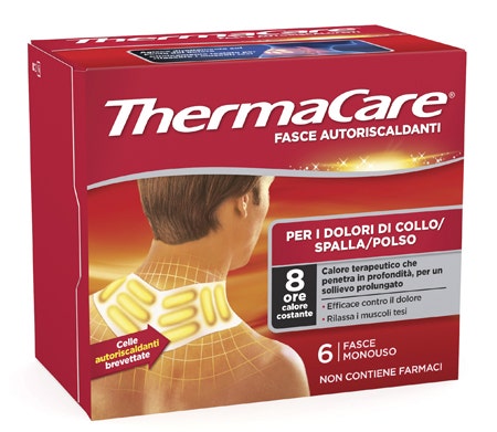 Thermacare Fasce Autoriscaldanti Collo/Spalla/Polso 6 Pezzi