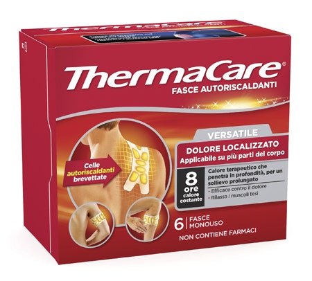 Thermacare Versatile Fasce Autoriscaldanti 6 Pezzi