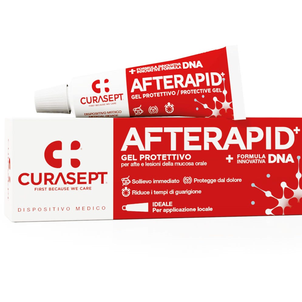 Curasept Afterapid Gel Protettivo Formula Protettiva DNA 10ml