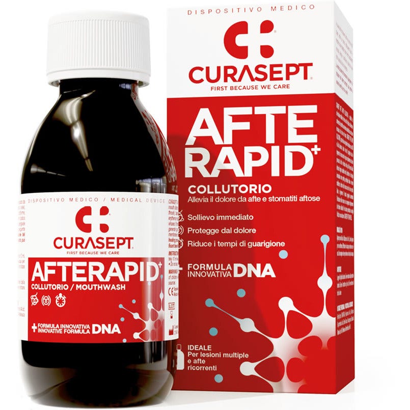 Curasept Afterapid Collutorio Formula Protettiva DNA 125ml