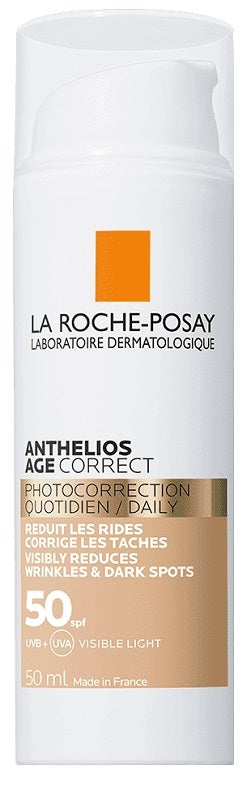 La Roche-Posay Anthelios Age Correct Trattamento Foto-Correttivo Colorato SPF50 50 ml