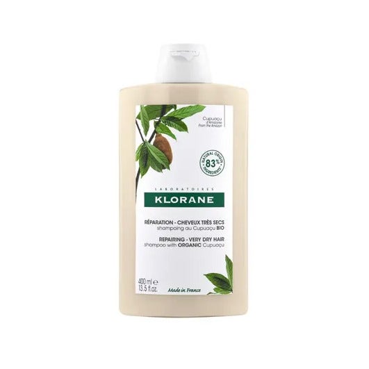 Klorane Shampoo Al Burro Di Cupua&ccedil;u Capelli Molto Secchi O Rovinati 400ml