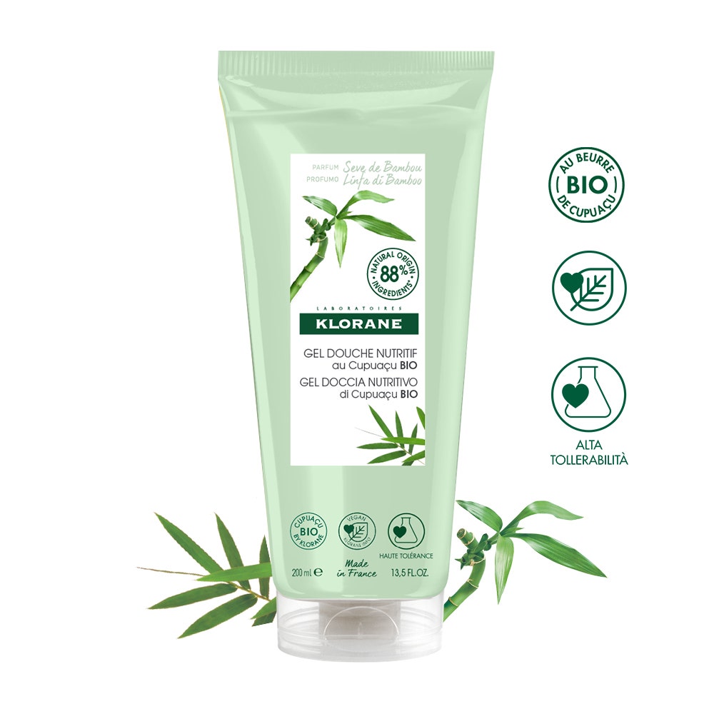 Klorane Gel Doccia Gel Doccia Linfa Di Bamboo 200ml