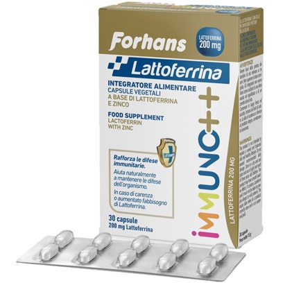 Forhans Lattoferrina Immuno++ 200mg 30 Capsule