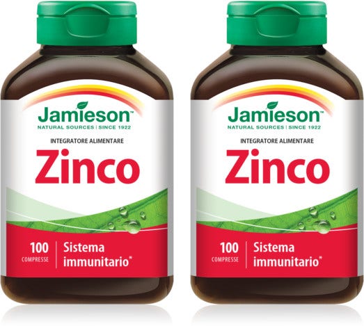 Jamieson Duo Pack Zinco 200 Compresse