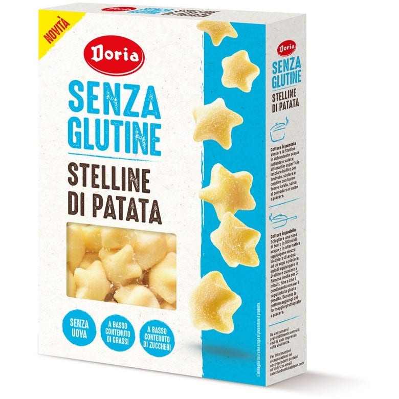 Doria Stelline Di Patata Senza Glutine 400g