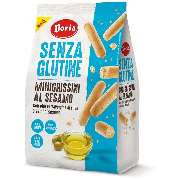 Doria Minigrissini Al Sesamo Senza Glutine 150g