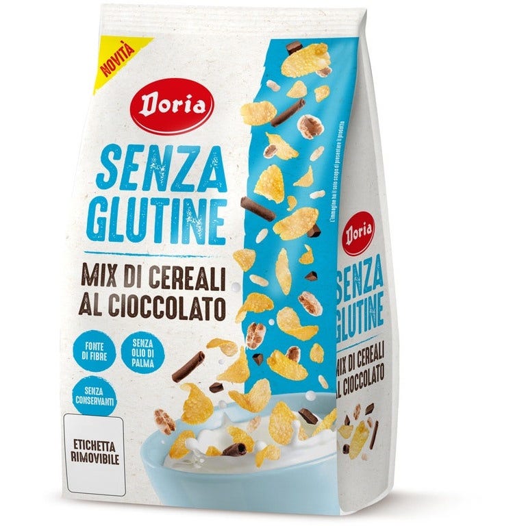 Doria Mix Cereali Al Cioccolato Senza Glutine 300g