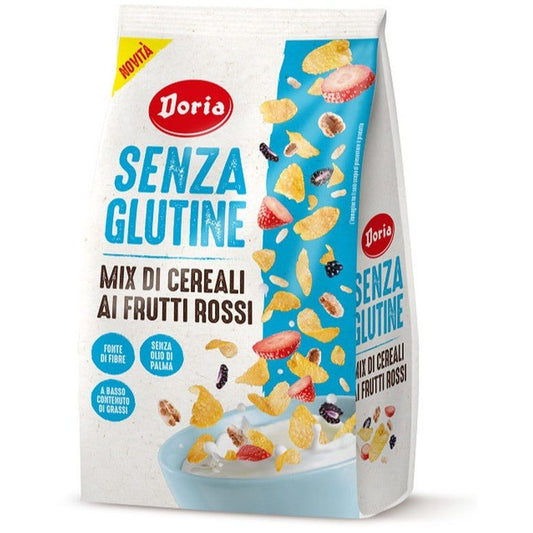 Doria Mix Cereali Ai Frutti Rossi Senza Glutine 275g