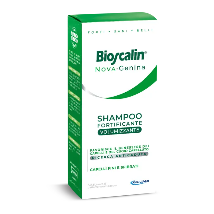 Bioscalin Nova-Genina Shampoo Fortificante Volumizzante 200ml