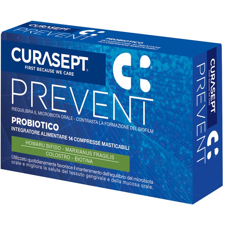 Curasept Prevent Probiotico 14 Compresse Masticabili