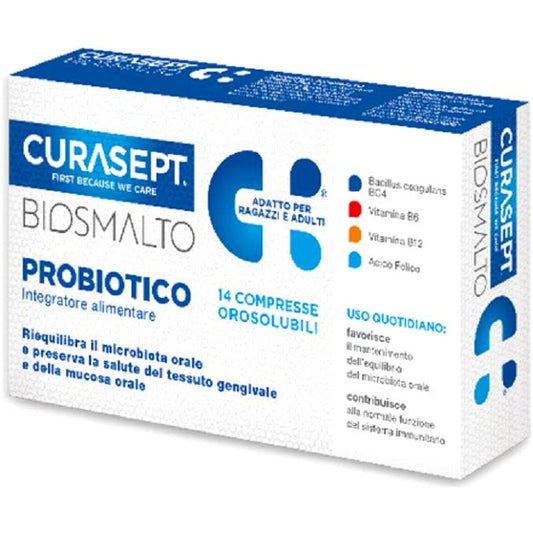 Curasept Biosmalto Probiotico 14 Compresse