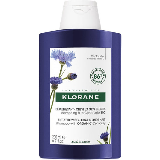 Klorane Shampoo alla Centaurea Bio Anti-Ingiallimento 200ml