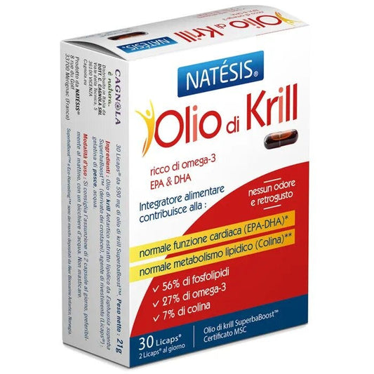 Natésis Olio Di Krill 30 Capsule