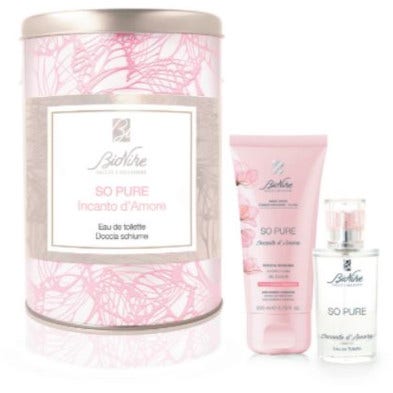 Bionike So Pure Incanto D&apos;Amore Doccia Schiuma 200ml + Eau De Toilette 50ml