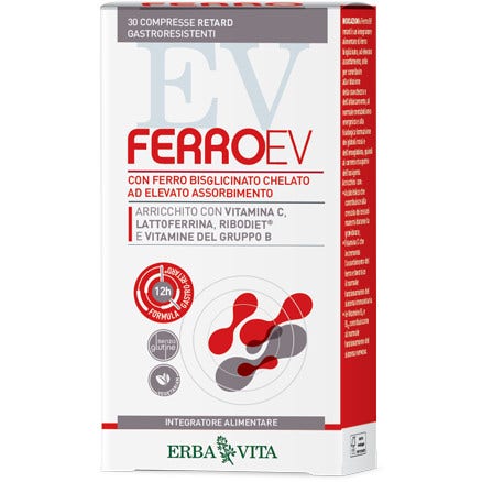 Erba Vita Ferro Ev Retard 30 Compresse