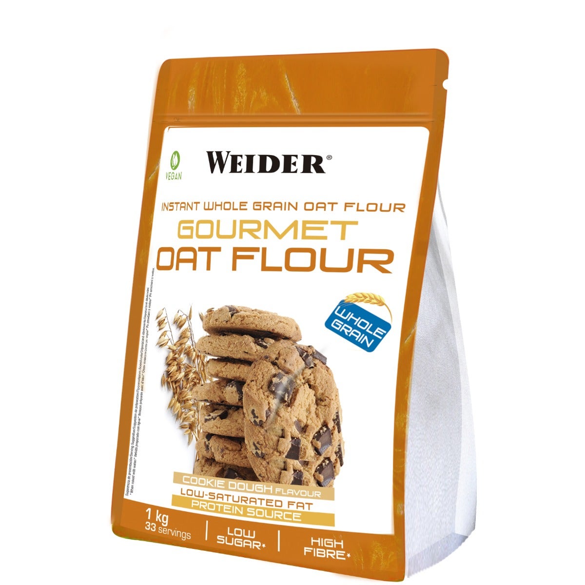 Weider Gourmet Oat Flour Farina Di Avena Integrale Biscotto1 Kg