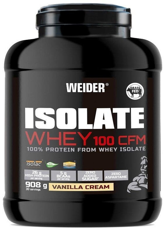 Weider Isolate Whey 100CFM Vanilla Cream 908g