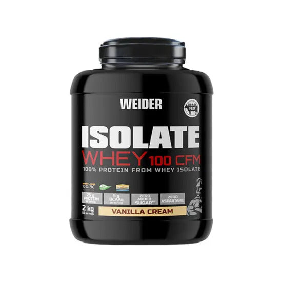 Weider Isolate Whey 100cfm Gusto Vanilla Cream 2kg