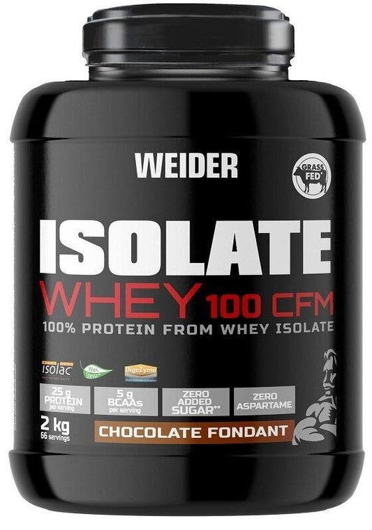 Weider Isolate Whey 100CFM Chocolate Fondant 2kg