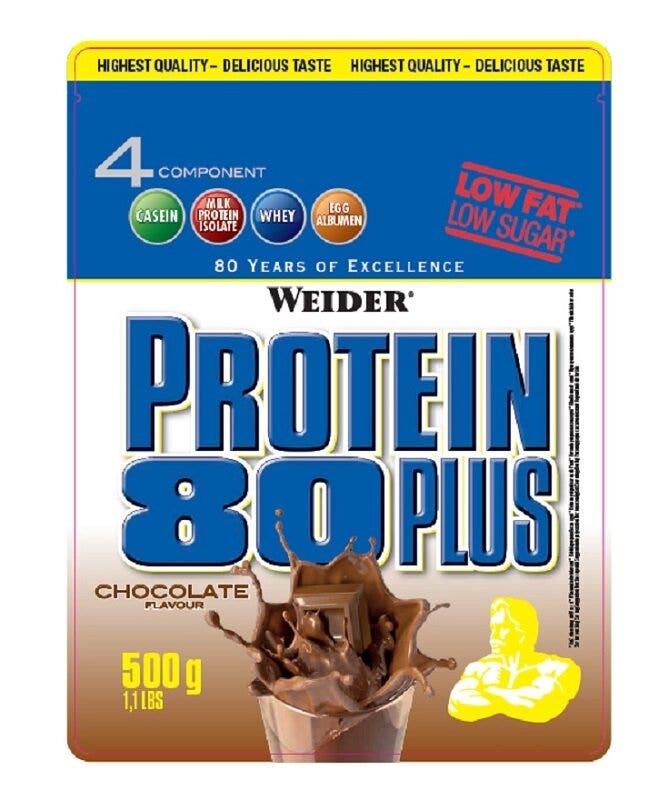 Weider Protein 80 Plus Chocolate Flavour 500g