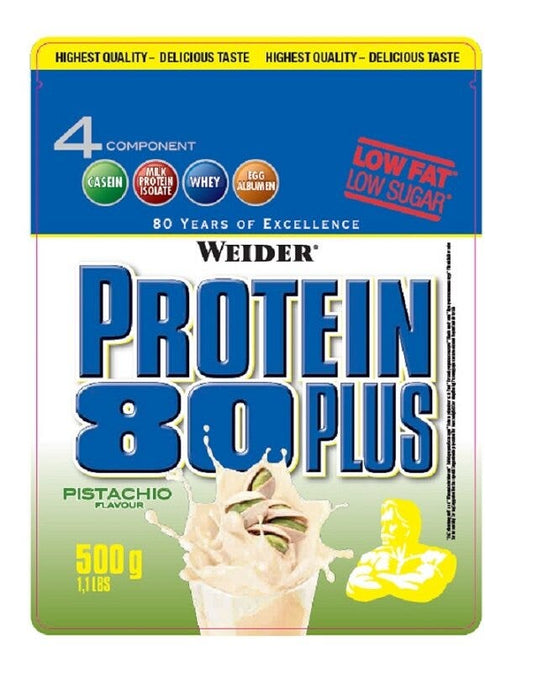 Weider Protein 80 Plus Gusto Pistacchio 500g