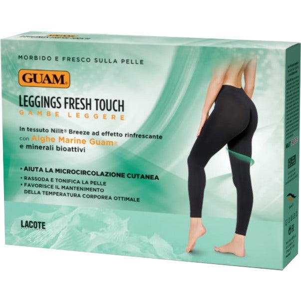 Guam Leggings Fresh Touch Gambe Leggere XS/S 38/40 1 Pezzo Nero