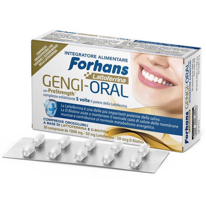 Forhans Lattoferrina Gengi Oral 30 Compresse