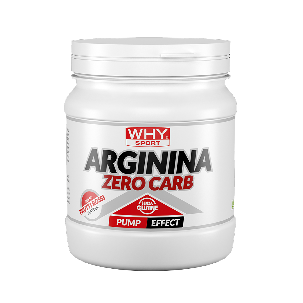 Arginina Zero Carb 220 g Frutti Rossi