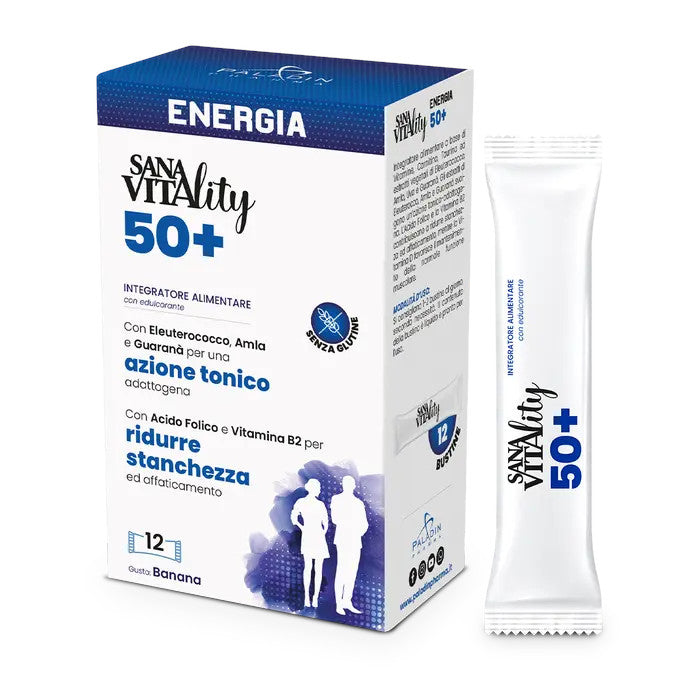 Sanavitality Energia 50+ 12 Stick Pack Liquidi