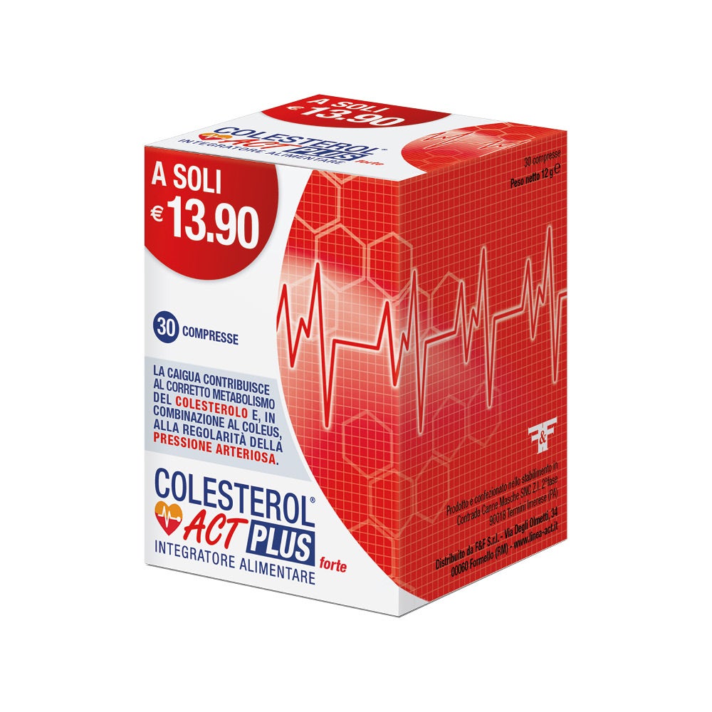 Colesterol Act Plus Forte 30 Compresse