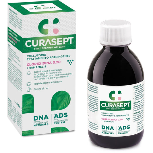 Curasept Collutorio ADS + DNA Trattamento Astringente 200ml