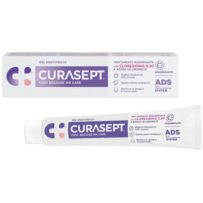 Curasept Gel Dentifricio ADS DNA Trattamento Rigenerante 75ml