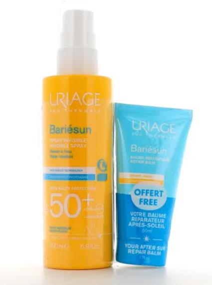 Uriage Bariesun SPF50+ Spray Invisibile 200ml + Doposole 50ml