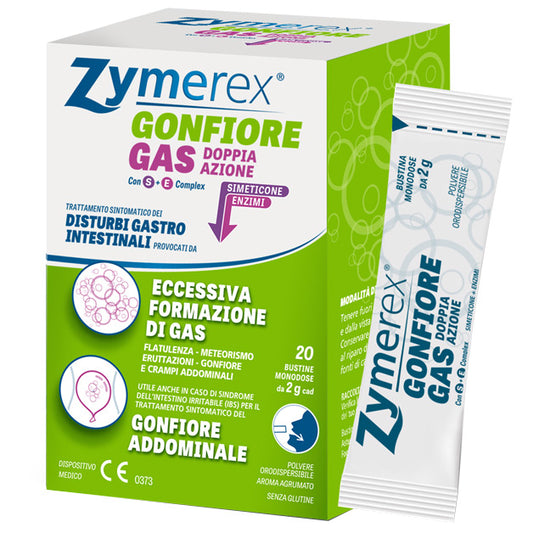 Gonfiore Gas Doppia Azione (20x2g)