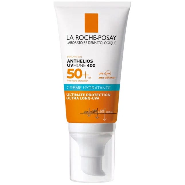 La Roche-Posay Anthelios Uvmune 400 Crema Idratante SPF50+ Senza Profumo 50ml