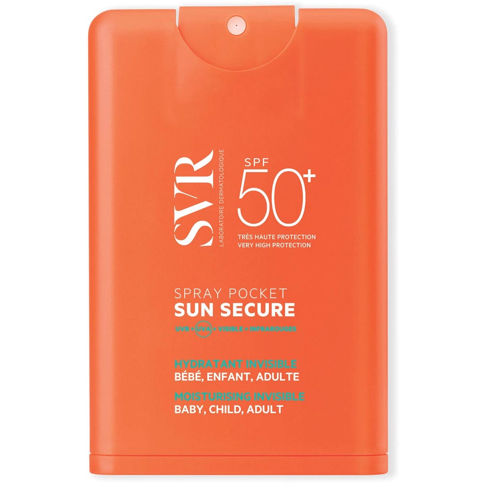 Svr Sun Secure Spray Pocket Solare Idratante Invisibile 20ml SPF50+