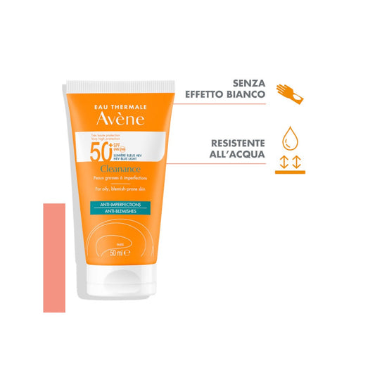 Avène Cleanance SPF 50+ Solare Viso 50ml