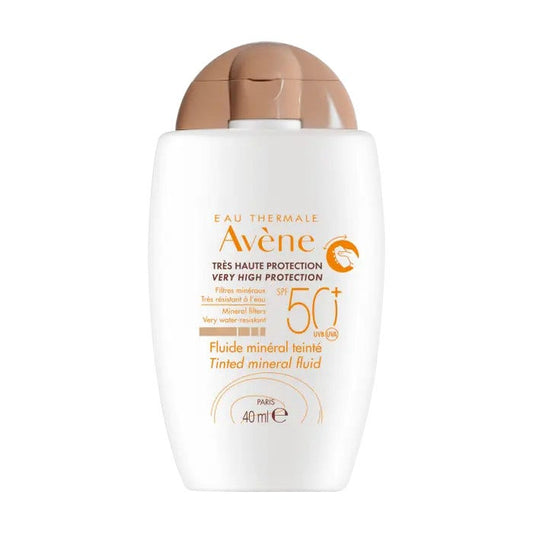 Eau Thermale Avene Solare Fluido Minerale Viso Colorato 40ml SPF50+