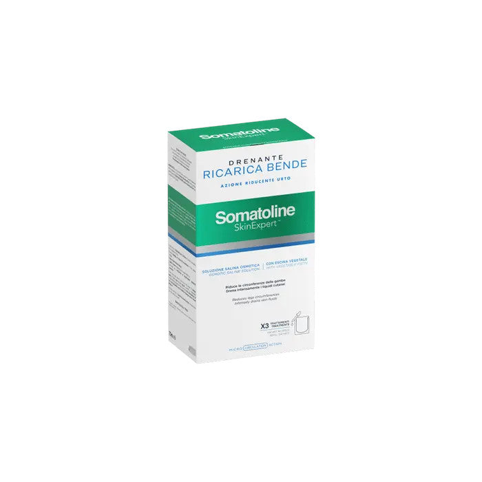 Somatoline Skin Expert Bende Snellenti Drenanti 1 Kit Ricarica