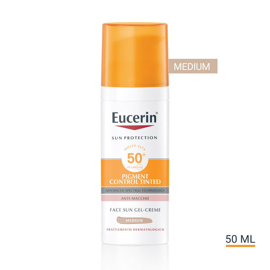 Eucerin Sun Pigment Control Tinted Gel-Crème With SPF50+ Medium