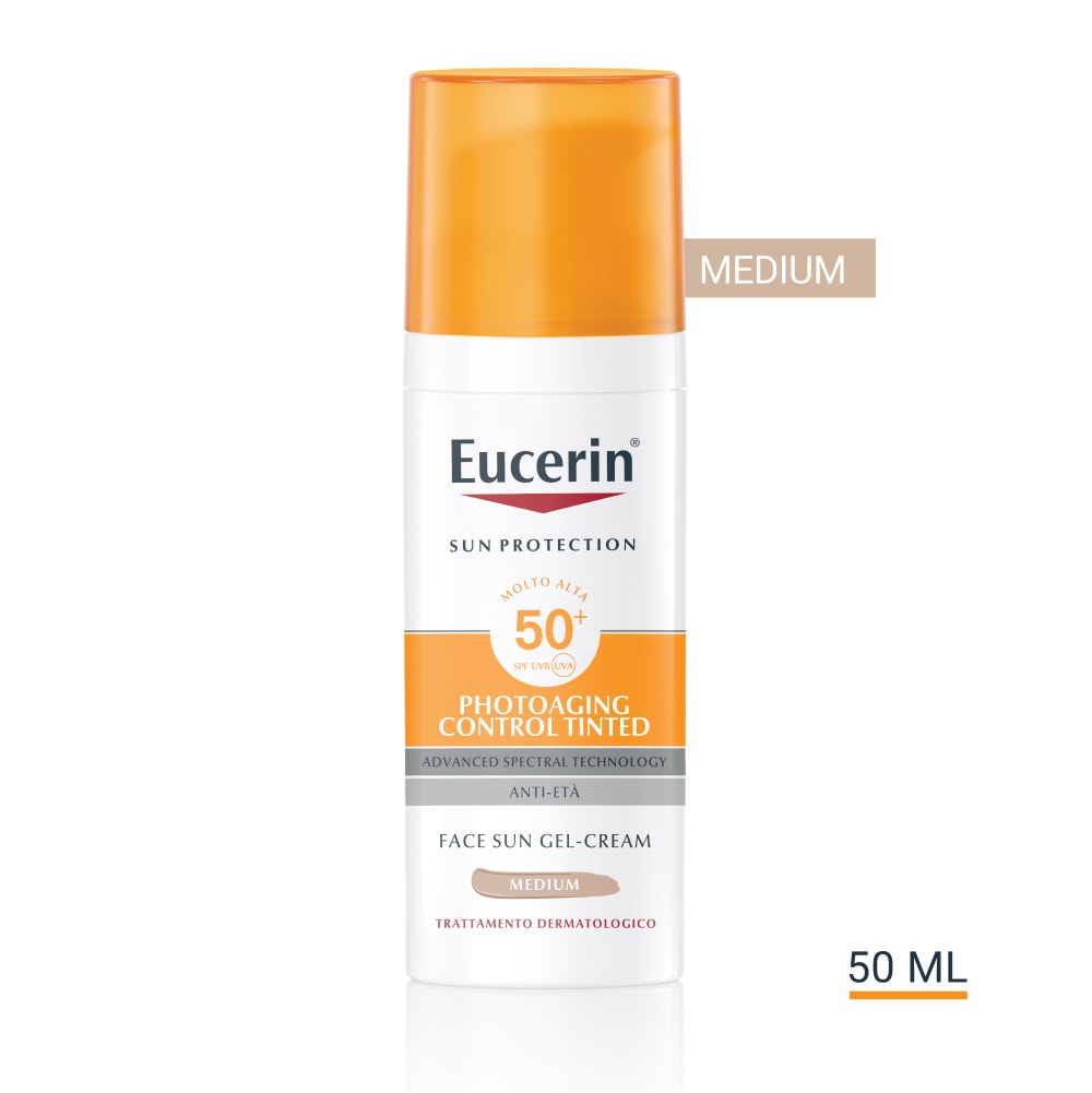 Eucerin Sun Photoaging ControlTinted Gel-Crème With SPF50+ Medium