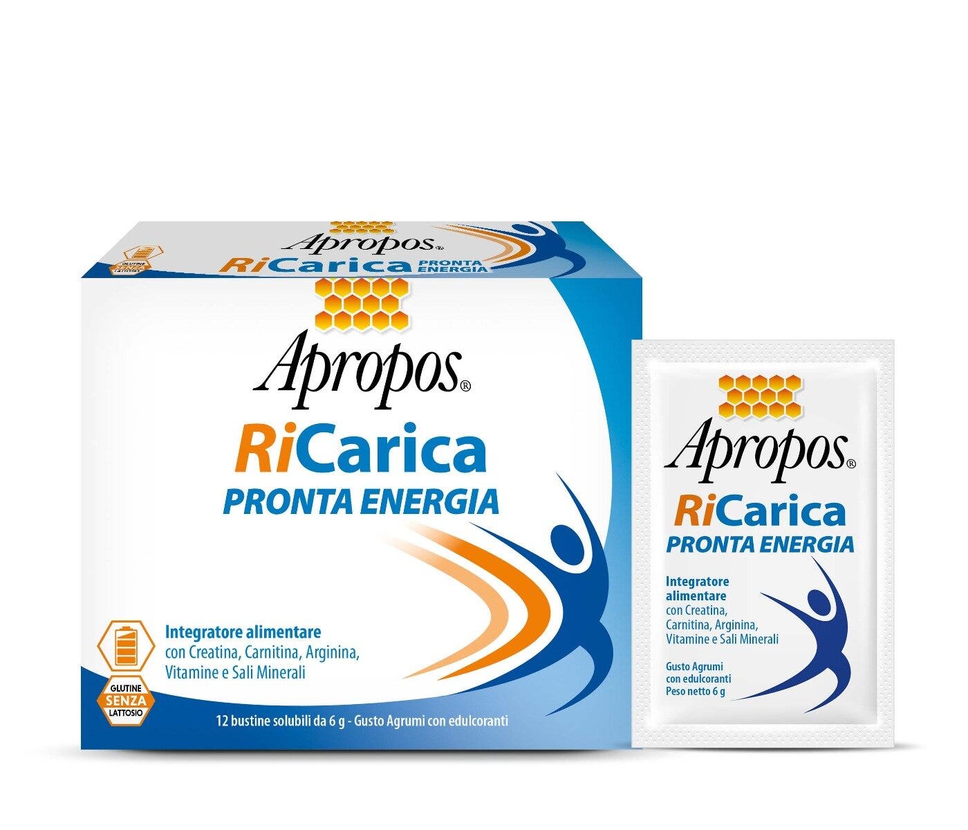 Apropos Ricarica Pronta Energia 12 Bustine 6g