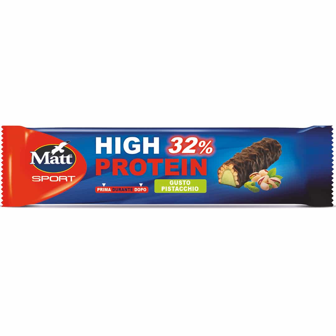 Matt Sport High Protein Gusto Pistacchio Barretta Proteica 40g