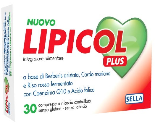 Lipicol Plus 30 Compresse